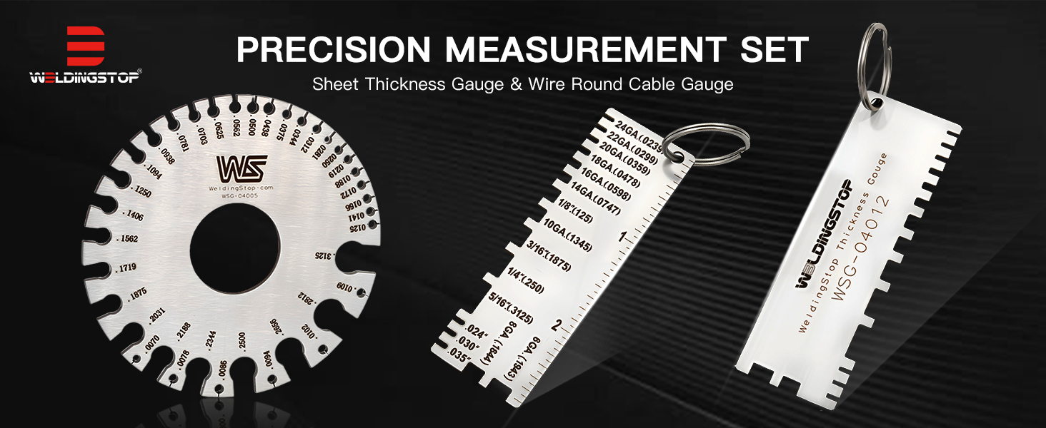 weldingstop metal sheet thickness wire gauge