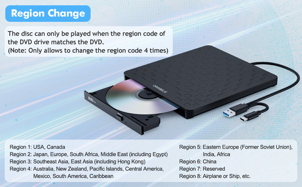 DVD drive USB external