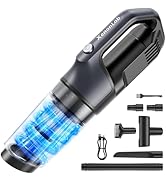 XenonLab Handheld Vacuum Cordless 1.1 Pounds Car Vac 10000PA Hand Held Vacuums 4-in-1 Hand Vac Co...