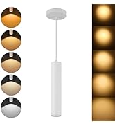 Ajbvp Zoomable LED Pendant Lights Modern Ceiling Hanging Spotlight Pendant Lighting,5CCT/2700K-50...