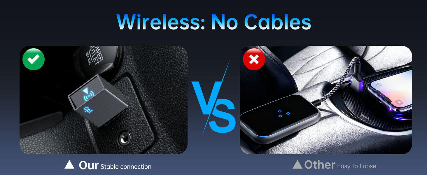 Wireless CarPlay Adapter for iPhone