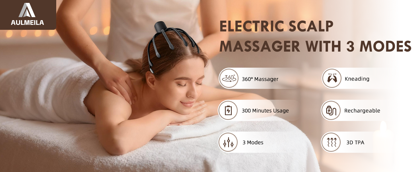 electric scalp massager