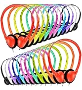 Kids Headphones Bulk 48 Pack for School Classroom Students K-12 &amp; Teachers, Perfect for Library A...