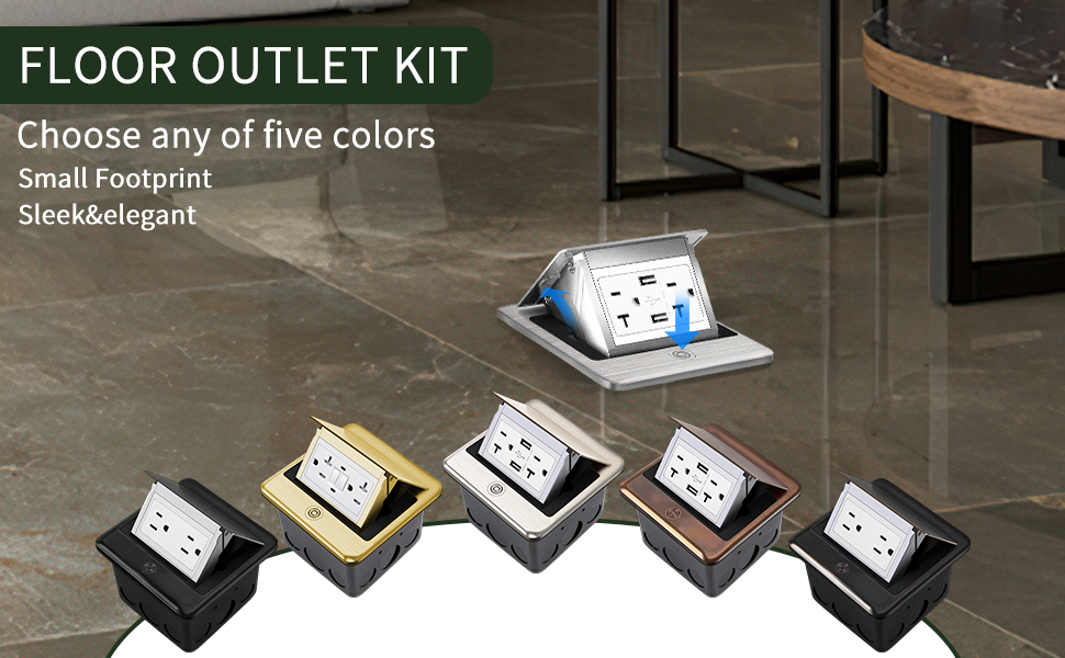 Floor Socket USB CFCI TR series