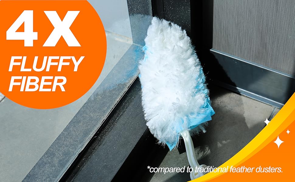 4x fluffy fiber
