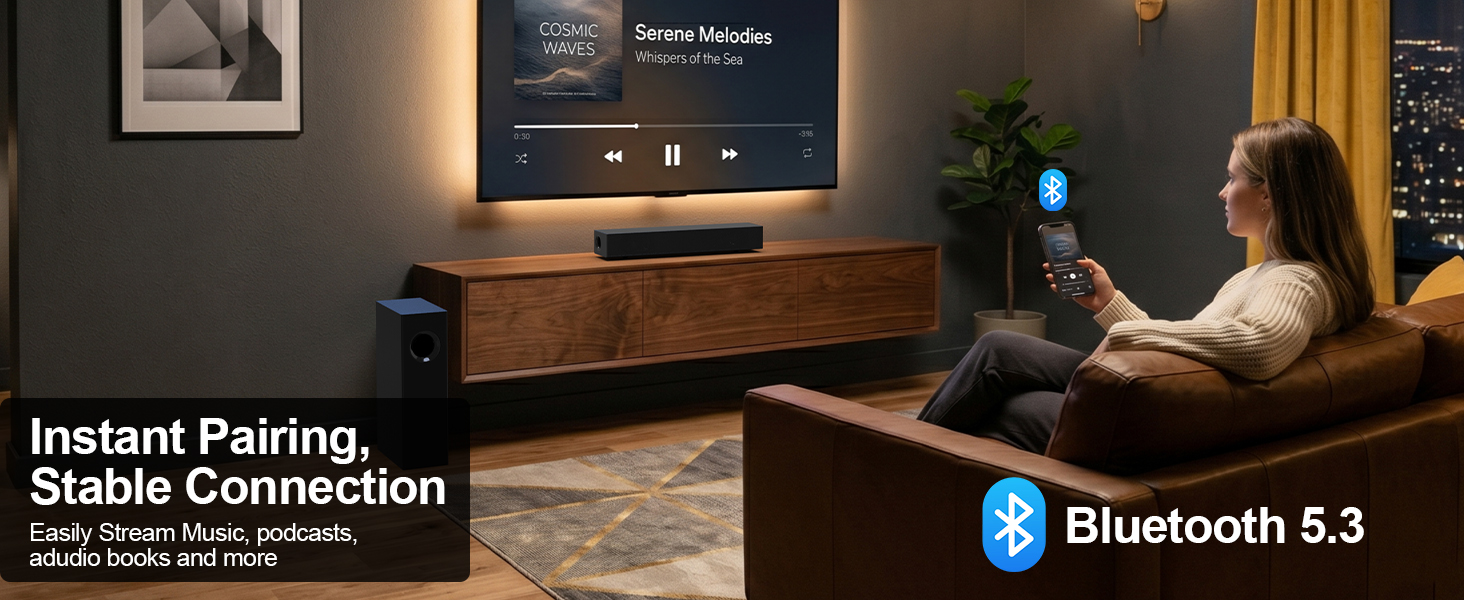 tv sound bars for smart tv