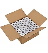 NefLaca Thermal Receipt Paper, 2 1/4" x 50' Receipt Paper Cash Register POS Receipt Paper (100 Ro...