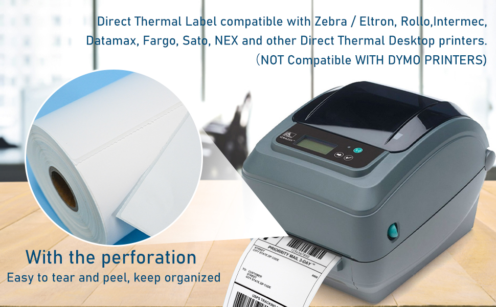 (NOT Compatible WITH DYMO PRINTERS)