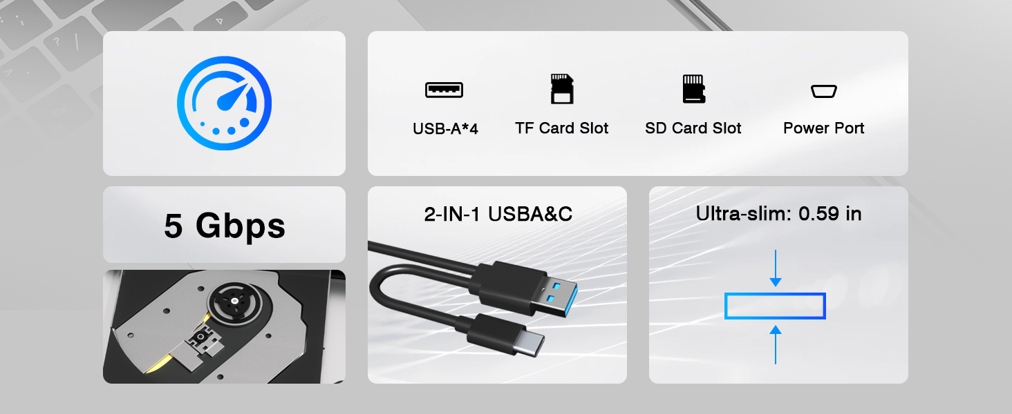 external cd/dvd drive for laptop