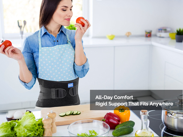 back brace support fits anywhere