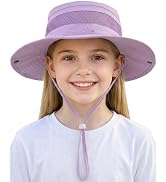HONGTEYA Kids Sun Hat UPF 50+ Toddler Summer Bucket Hat Outdoor Fishing Safari for Boys Girls Age...