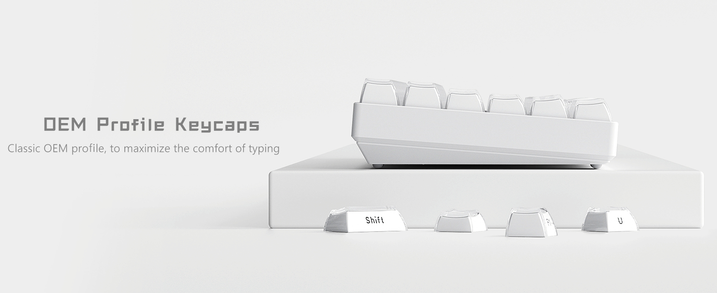 Crystal Jelly Keycaps