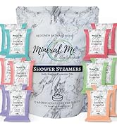Shower Bombs Aromatherapy - 12pc Shower Steamers Vapor Tablets w/Organic Essential Oils for Vapor...