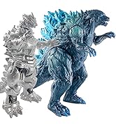 TwCare Set of 2 Mecha Godzilla Earth MechaGodzilla Kiryu Toys, Kaiju Universe Action Figures King...