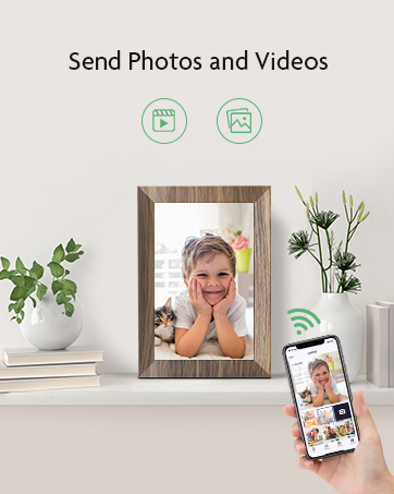 send photos and videos