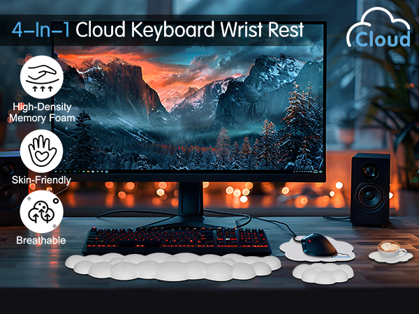 wrist rest computer keyboard