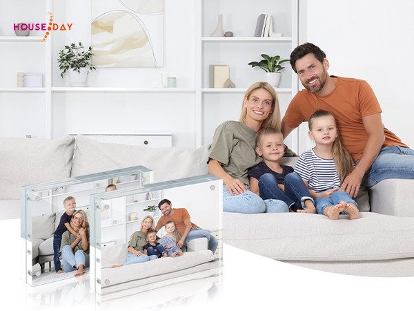 4x6 5x7 8x10 3.5x5 4x4 magnetic picture frame acrylic photo frame clear frameless double sided