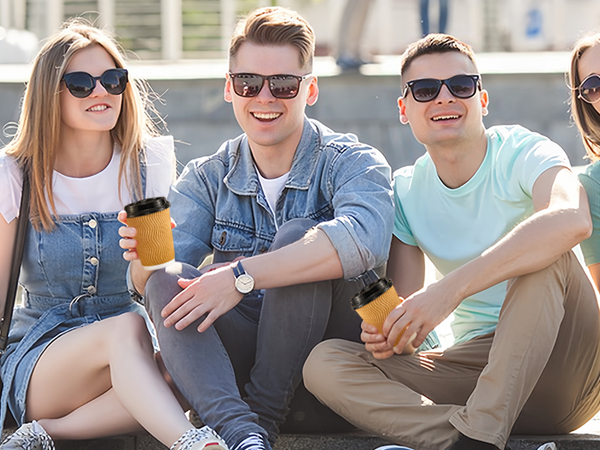 disposable coffee cup 12 oz