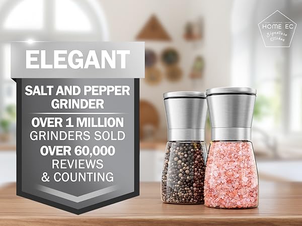 salt and pepper grinder set