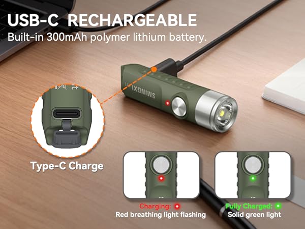 Flashlight,edc keychain flashlight,mini portable rechargeable flashlight,small flashlight