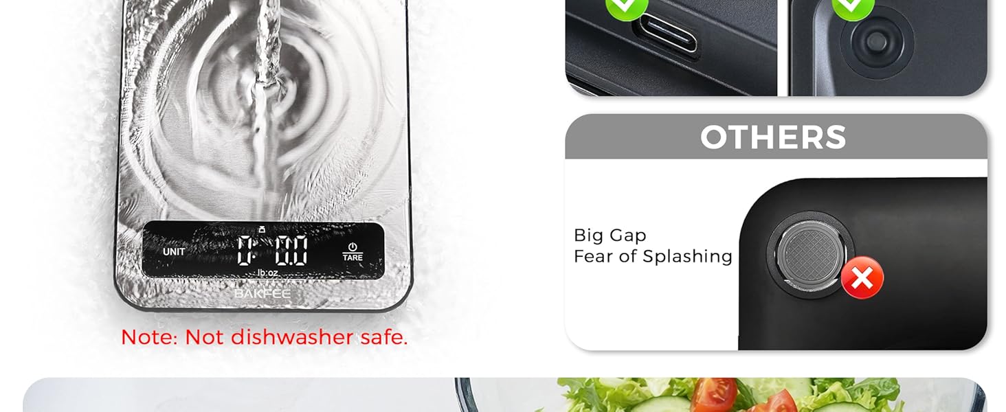 BakFee Waterproof Scale