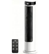 MORENTO Space Heater for Indoor Use, 1500W Ceramic Fast Heat, Electric Space Heater for Large Roo...