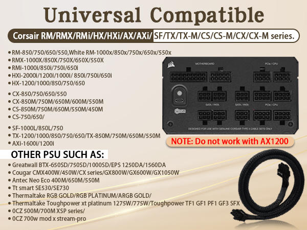 PCIe Cable for Corsair