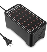 USB C Charging Station, 150W(30A) 30 Port USB Charger Block Charging Hub, Multiport USB C Charger...