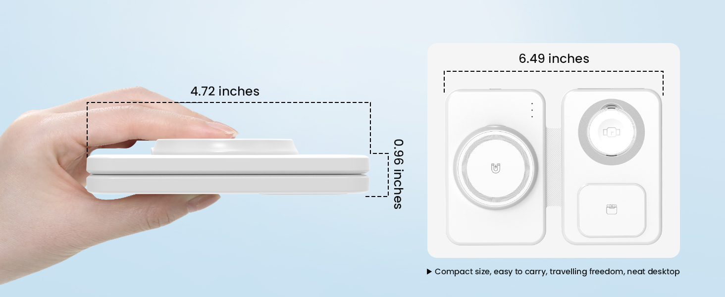 magnetic charger station