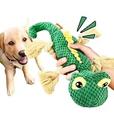 Stuffed Dog Toys for Large Dogs - Big Dog Squeaky Toys, Plush Dog Toys for Boredom and Stimulatin...
