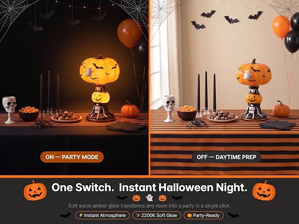 Halloween Pumpkin Night Light