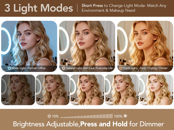 3 Light Modes