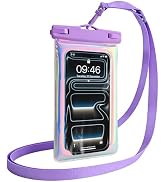 aidvaia Waterproof Phone Case, Pouch Floating Waterproof Phone Case Crossbody Lanyard - Cruise Sh...