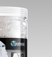 Everest Media Solutions RJ45 Cat6 Pass Through Connectors - Pack of 100 - EZ to Crimp Modular Plu...