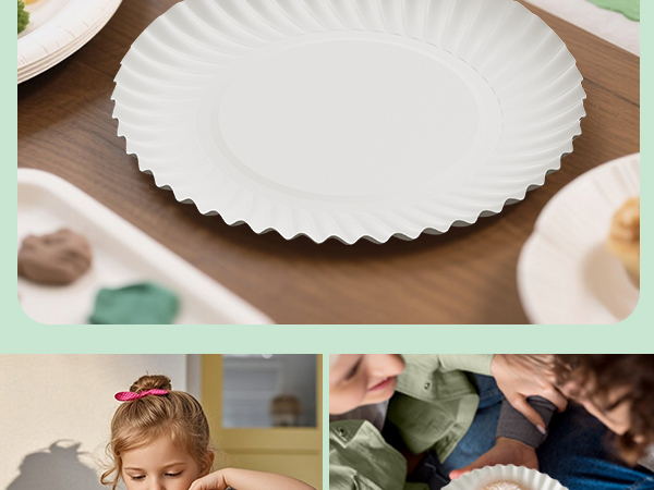 Dessert paper plate