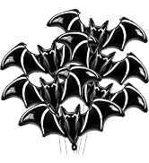 Halloween Bat Balloons 6PCS 42inBlack Bat Balloons Party Decorations | Not Float Halloween Bat Pa...