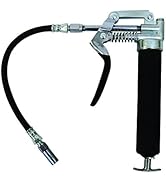 Lubrimatic Plews &amp; Edelmann 30-800 4500 PSI, Pistol Style, Mini Grease Gun with Hose, Silver