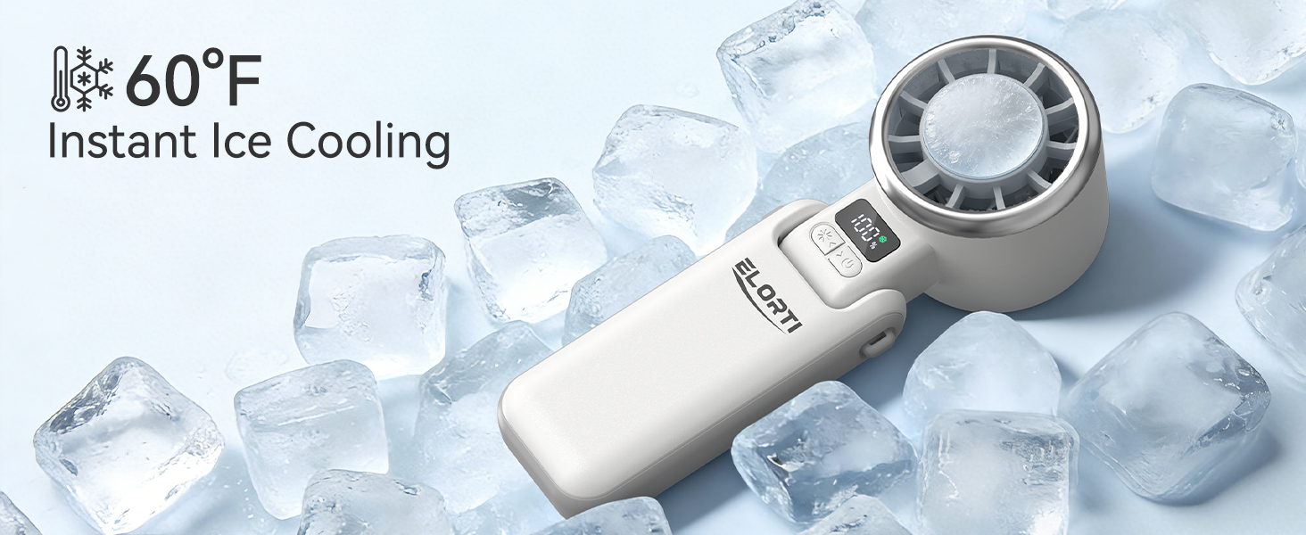 portable cooling fans that blow cold air