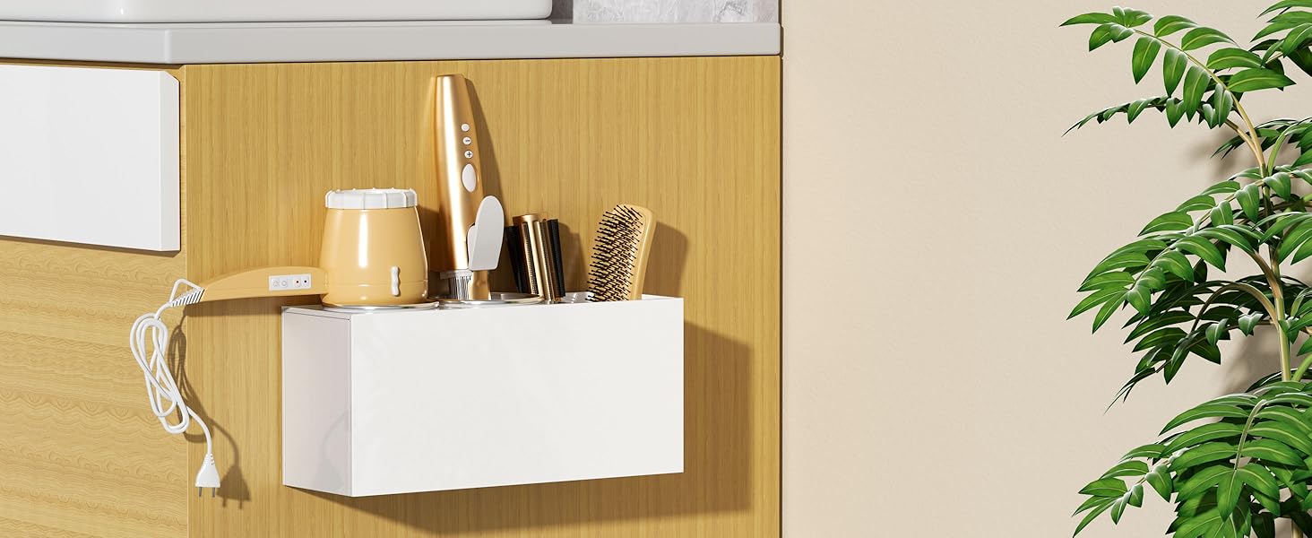 hair tool organizer countertop
