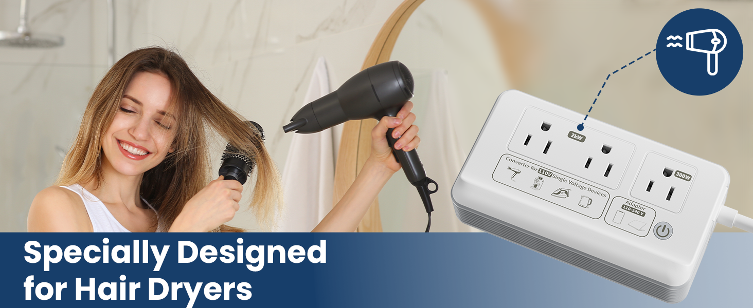power converter and adapter combo