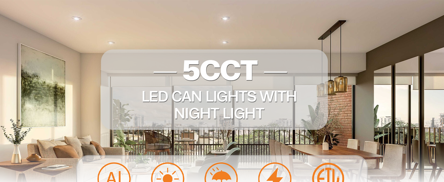 Can Light with Night Light