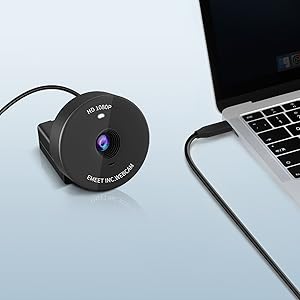 laptop camera, computer camera with microphone for desktop, usb webcam