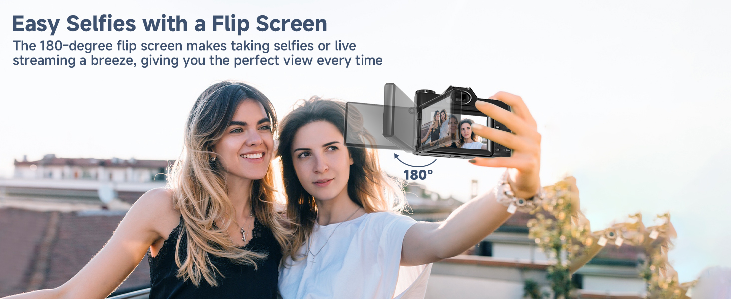 Flip Screen,4k ultra hd digital camera digital camera with flip screen compact digital camera