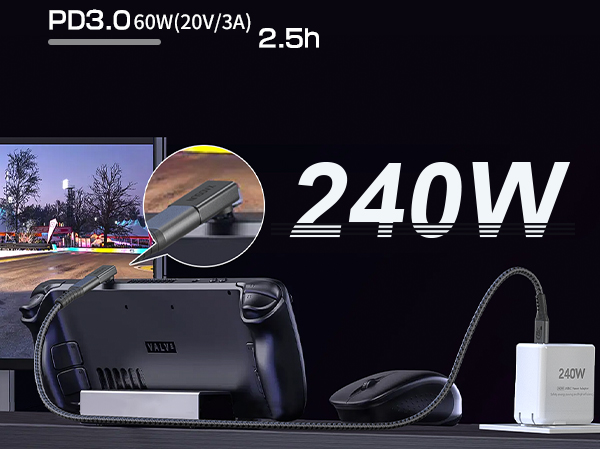 right angle usb c connector with 240w