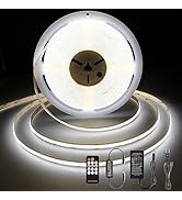 Pandery COB LED Strip 32.8ft,Dimmable Strip Lights, 6000K Daylight Super Bright LED Strip Lights,...