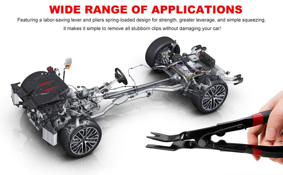 It is often used for installation or removal of car audio and radio systems.