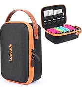 Luxtude Flash Drive Case with Labels, USB Storage Case, 49 Slots Thumb Drive Cases, USB Organizer...