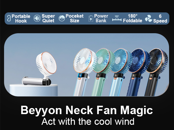 handheld fan rechargeable