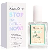 MelodySusie 15ML Nail Biting Treatment - Quick-Dry,Bitter-Tasting Polish to Stop Thumb Sucking &amp; ...