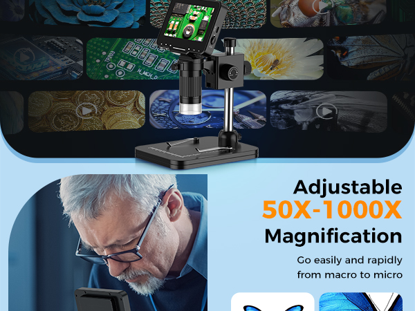 LCD digital microscope